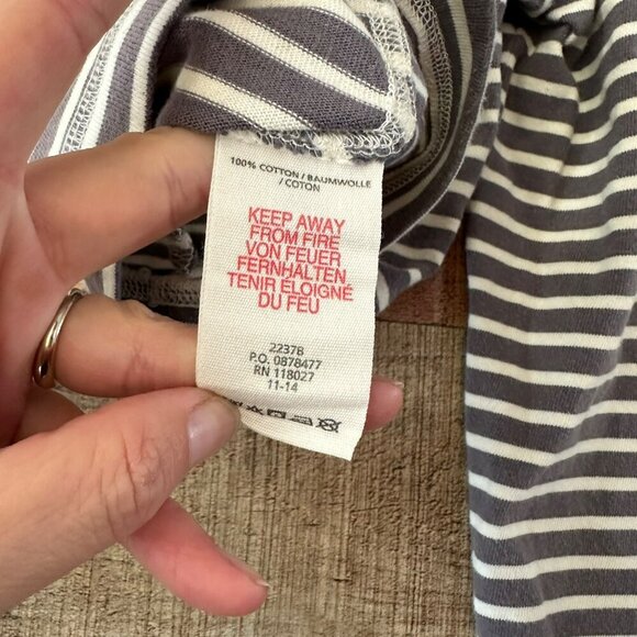 Mini Boden Boys' Size 10 Green & Striped Drawstring Shorts - Picture 7 of 8